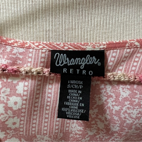 Wrangler Retro Women’s Hi-Lo Dress Melon Size S - Picture 11 of 12